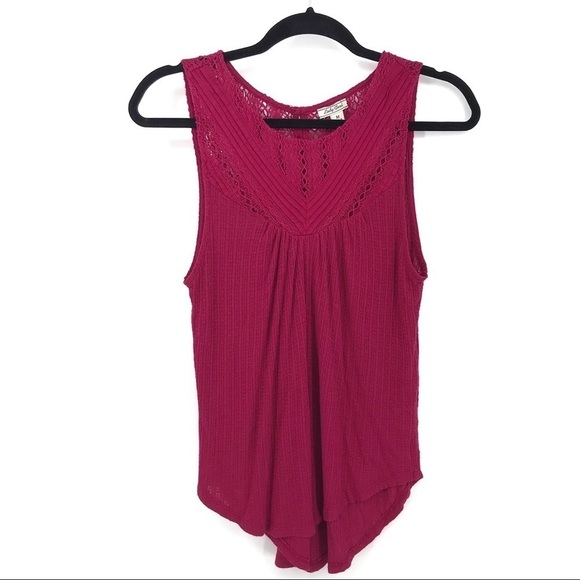 Lucky Brand Magenta Pink Tank Top - Picture 3 of 5